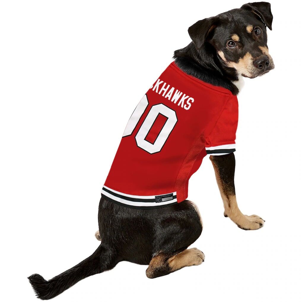 Chicago Blackhawks Mesh Hockey Dog Jersey