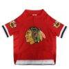 Chicago Blackhawks Mesh Hockey Dog Jersey - - Side View