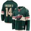 Joel Eriksson Ek Minnesota Wild Fashion7 Breakaway Jersey - Green - Front View