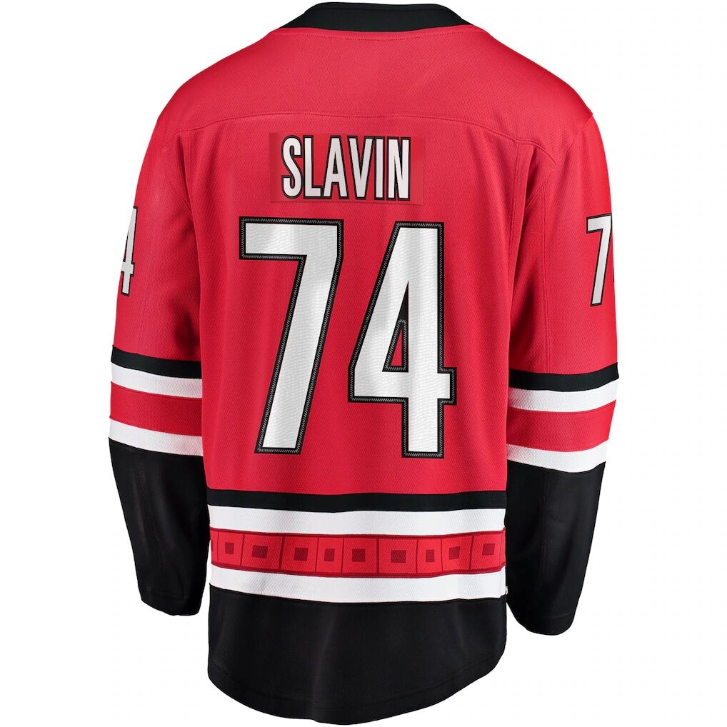 Jaccob Slavin Carolina Hurricanes Fashion7 Alternate Breakaway Player Jersey
