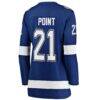 Brayden Point Tampa Bay Lightning Fashion7 Women's Breakaway Player Jersey - Blue - Detail View