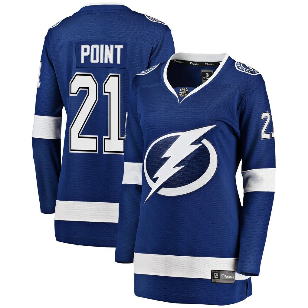 Brayden Point Tampa Bay Lightning Fashion7 Women's Breakaway Player Jersey