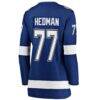 Victor Hedman Tampa Bay Lightning Fashion7 Women's Breakaway Player Jersey - Blue - Detail View