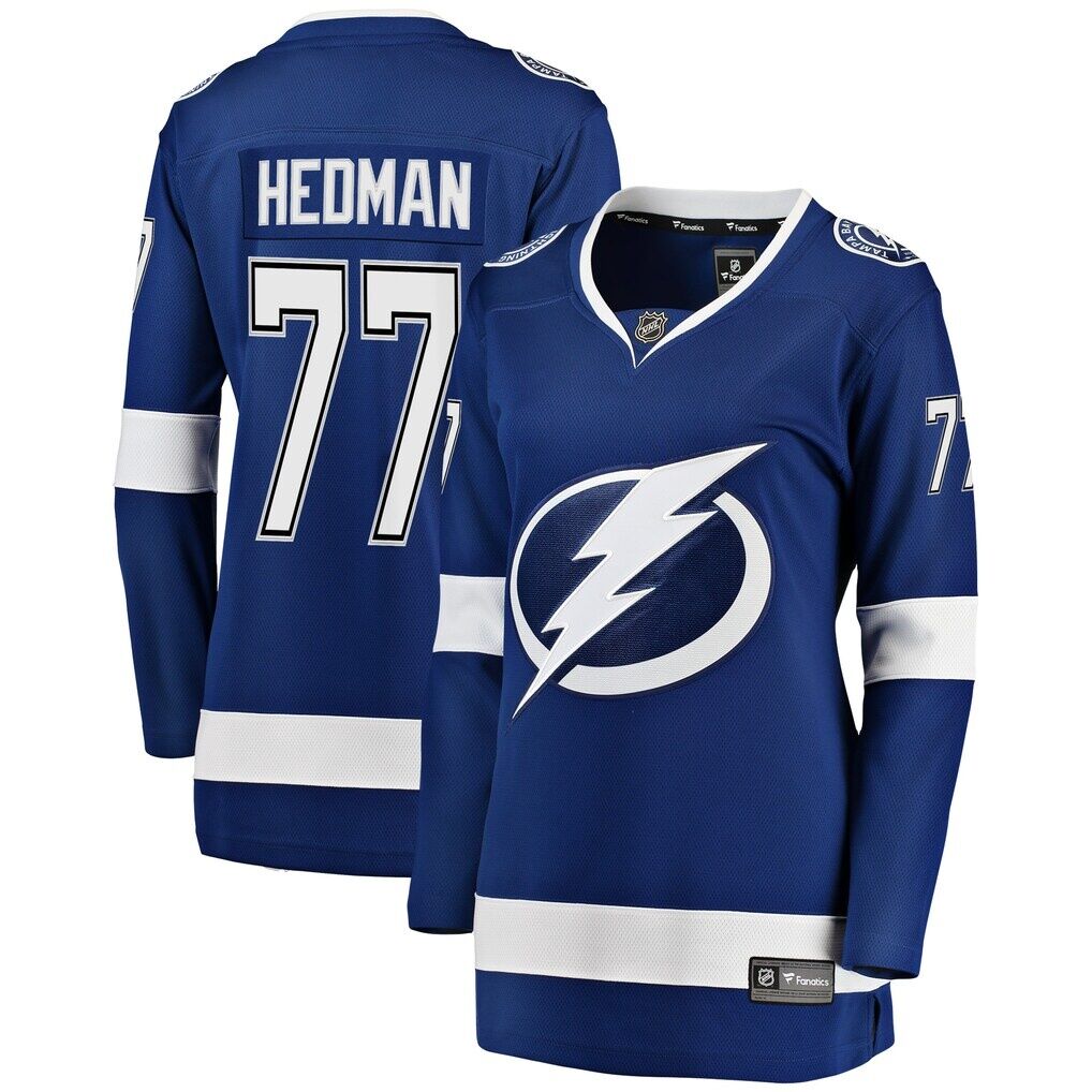 Victor Hedman Tampa Bay Lightning Fashion7 Women's Breakaway Player Jersey