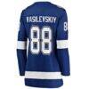 Andrei Vasilevskiy Tampa Bay Lightning Fashion7 Women's Breakaway Player Jersey - Blue - Detail View