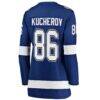Nikita Kucherov Tampa Bay Lightning Fashion7 Women's Breakaway Player Jersey - Blue - Detail View
