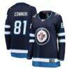 Kyle Connor Winnipeg Jets Fashion7 Women's Breakaway Player Jersey - Navy - Front View