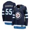 Mark Scheifele Winnipeg Jets Fashion7 Women's Breakaway Player Jersey - Navy - Front View