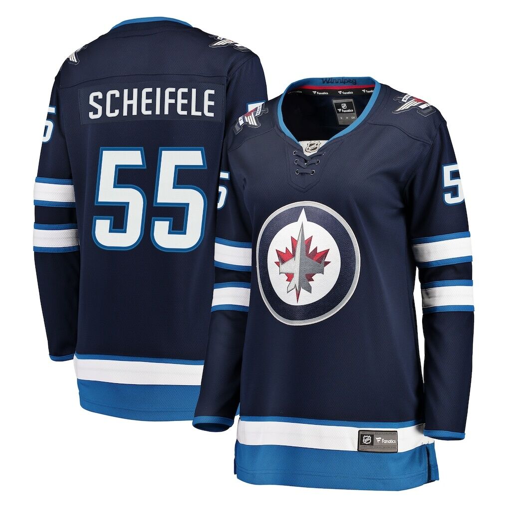 Mark Scheifele Winnipeg Jets Fashion7 Women's Breakaway Player Jersey