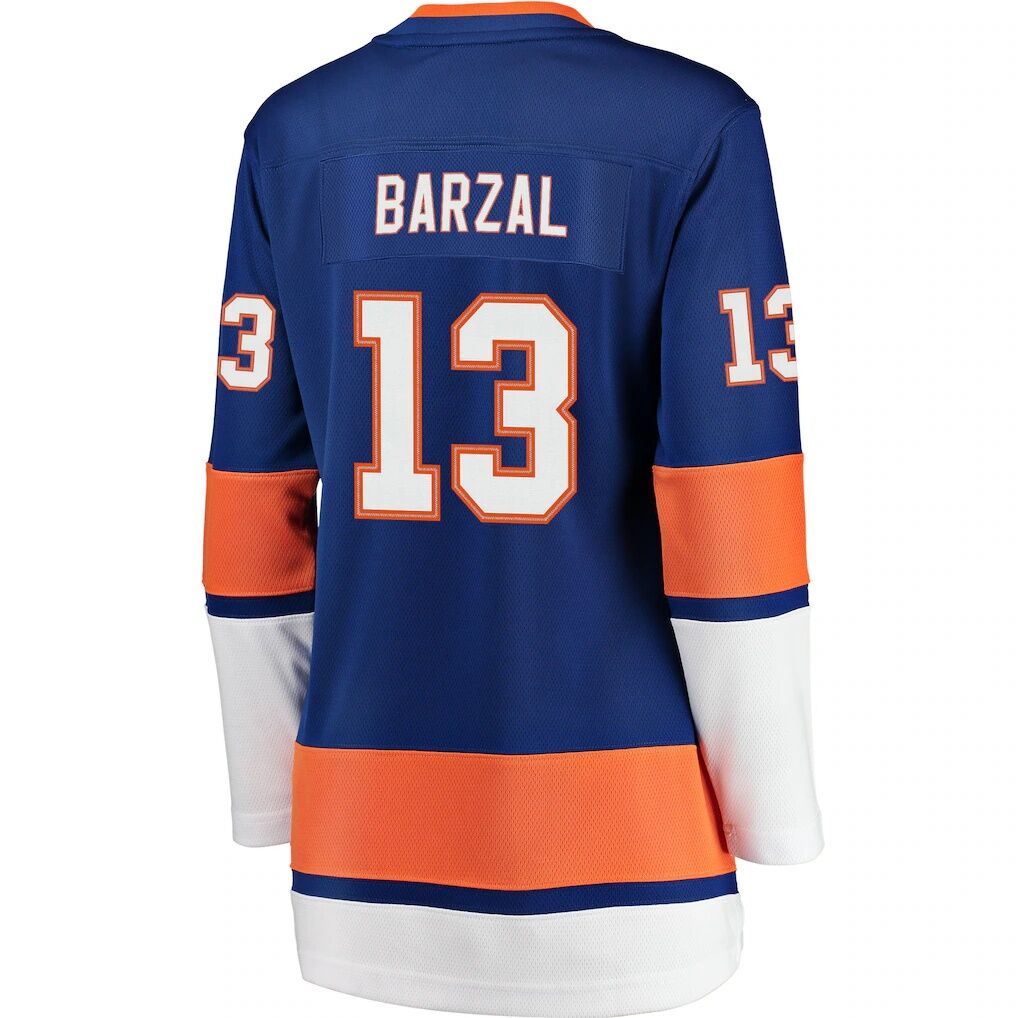 Mathew Barzal New York Islanders Fashion7 Women's Breakaway Player Jersey - Royal