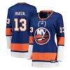 Mathew Barzal New York Islanders Fashion7 Women's Breakaway Player Jersey - - Front View