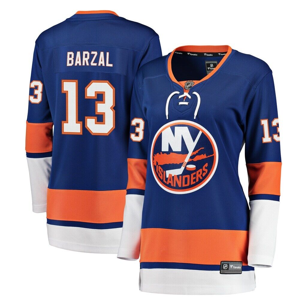 Mathew Barzal New York Islanders Fashion7 Women's Breakaway Player Jersey - Royal