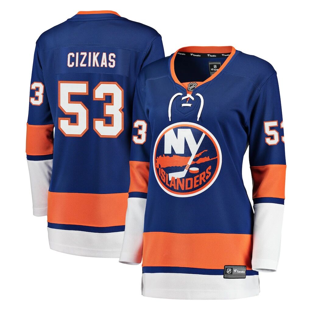 Casey Cizikas New York Islanders Fashion7 Women's Breakaway Player Jersey - Royal