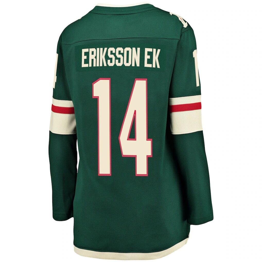 Joel Eriksson Ek Minnesota Wild Fashion7 Women's Breakaway Player Jersey