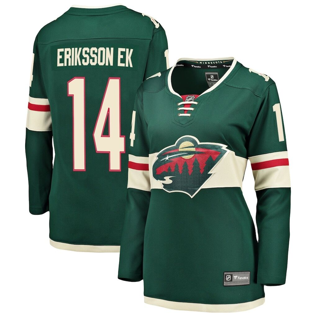 Joel Eriksson Ek Minnesota Wild Fashion7 Women's Breakaway Player Jersey