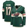 Marcus Foligno Minnesota Wild Fashion7 Women's Breakaway Player Jersey - Green - Front View