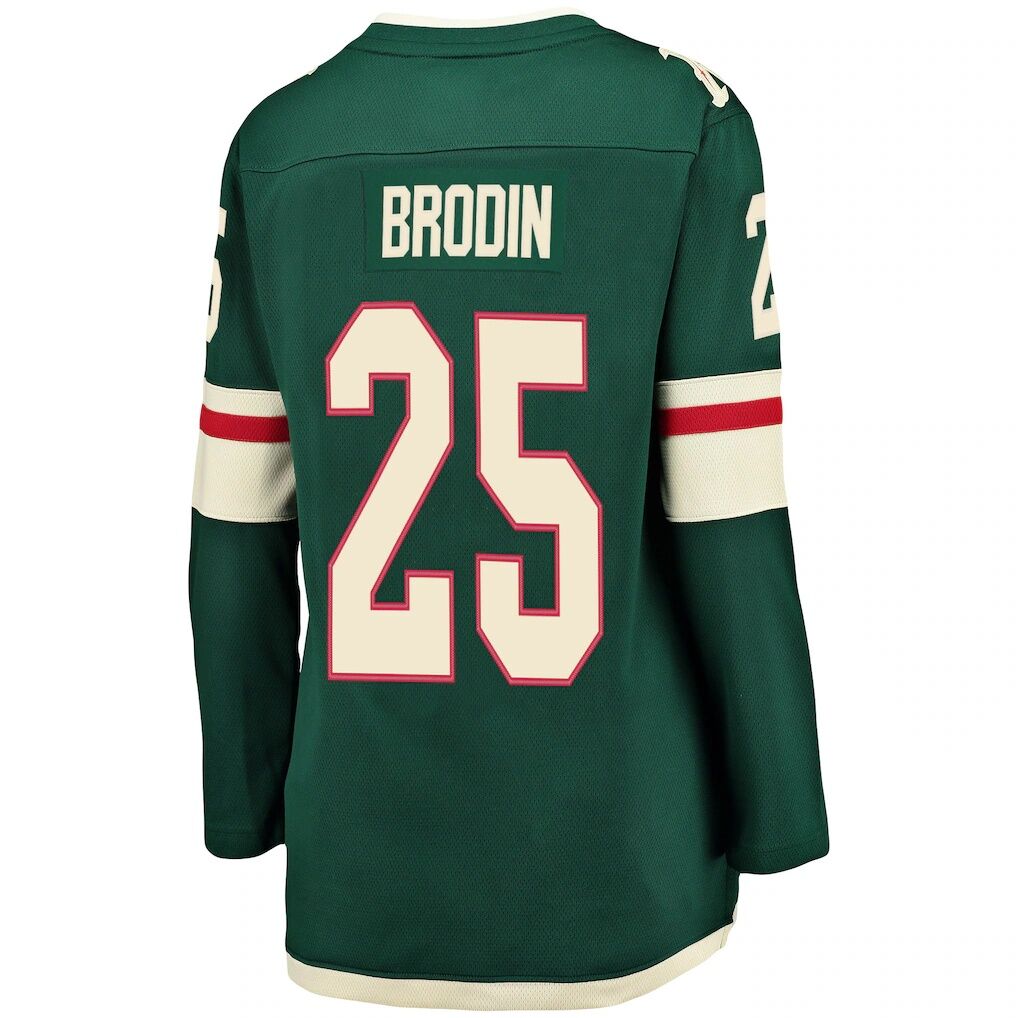 Jonas Brodin Minnesota Wild Fashion7 Women's Breakaway Player Jersey