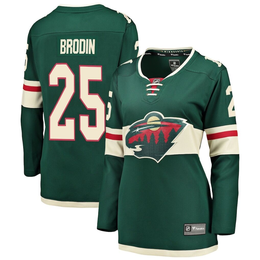 Jonas Brodin Minnesota Wild Fashion7 Women's Breakaway Player Jersey