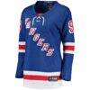 Mika Zibanejad New York Rangers Fashion7 Women's Breakaway Player Jersey - Blue - Side View