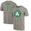 Boston Celtics Greatest Dad Tri-Blend T-Shirt - Gray - Front View
