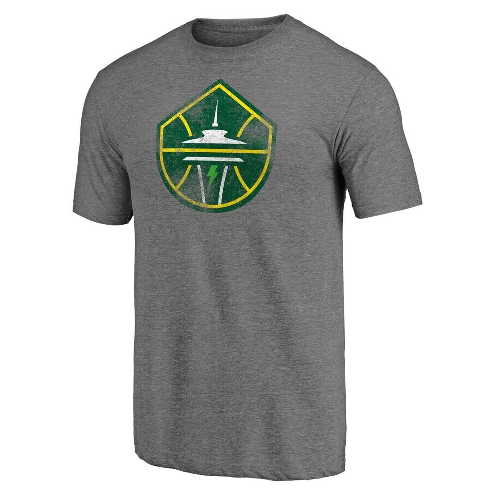 Seattle Storm Distressed Team Tri-Blend T-Shirt