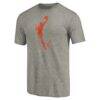 WNBA Gear Distressed Team Tri-Blend T-Shirt - Gray - Side View