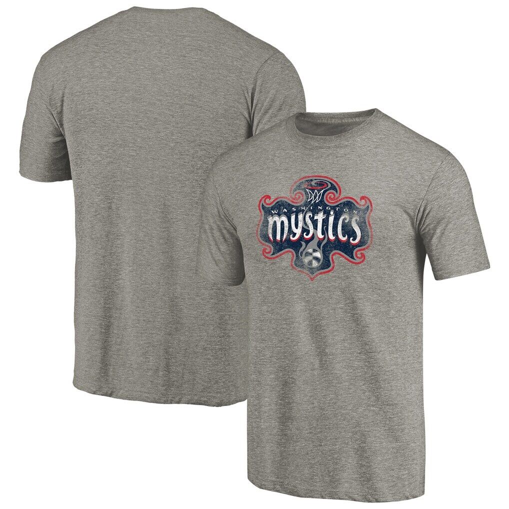 Washington Mystics Distressed Team Tri-Blend T-Shirt