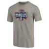 Washington Mystics Distressed Team Tri-Blend T-Shirt - Gray - Side View