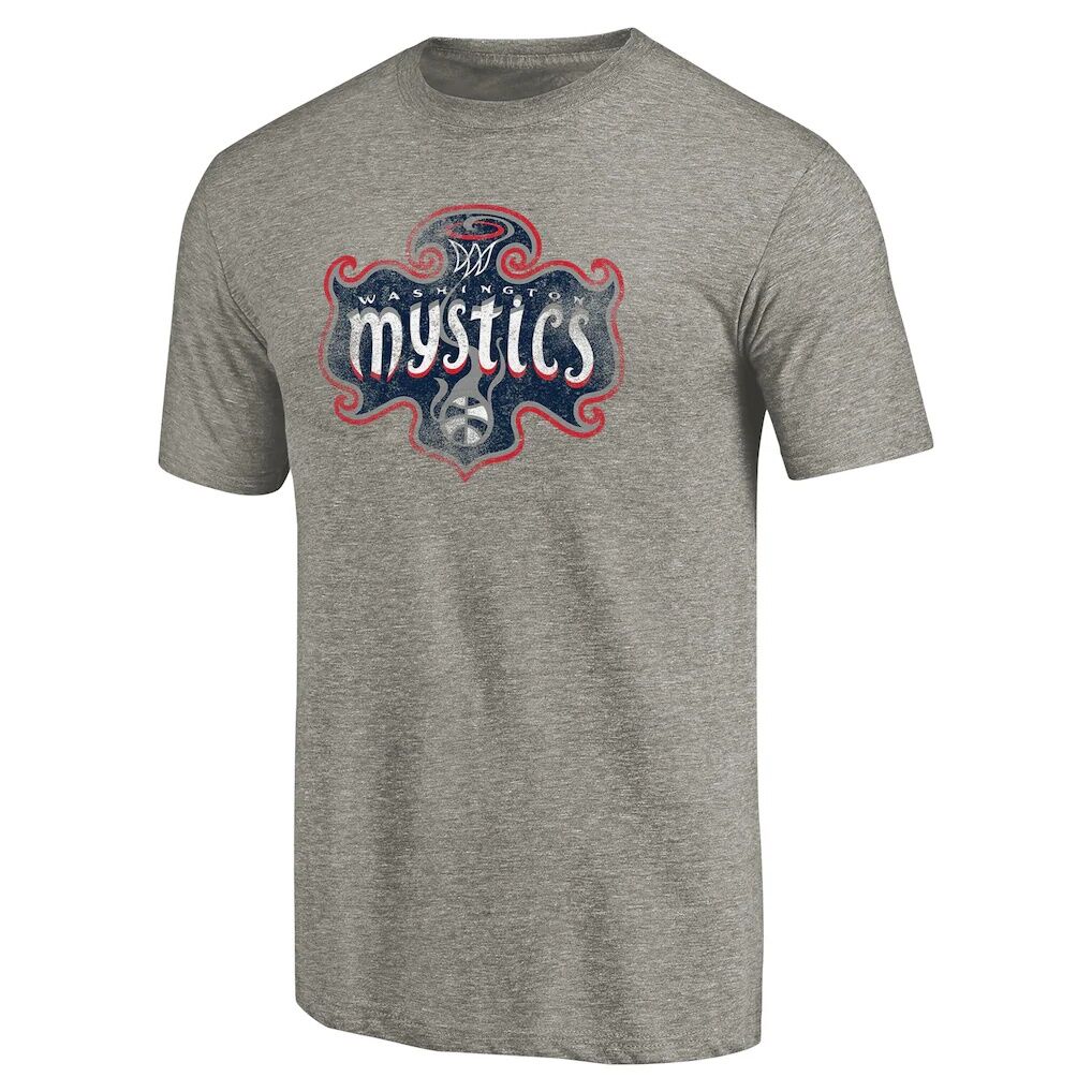 Washington Mystics Distressed Team Tri-Blend T-Shirt