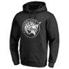 Minnesota Lynx Marble Pullover Hoodie - Black - Front View