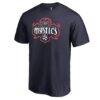 Washington Mystics Primary Logo T-Shirt - Navy - Side View