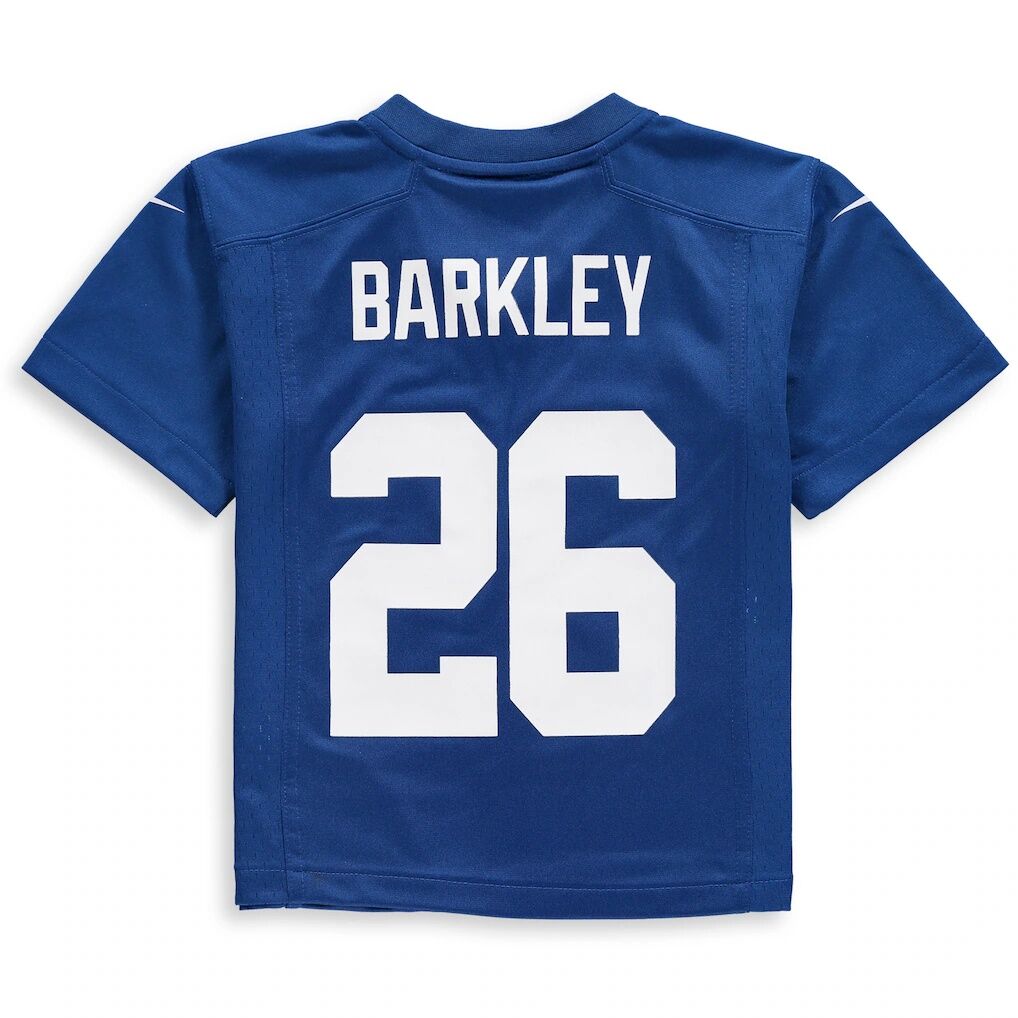Saquon Barkley New York Giants Nike Toddler Game Jersey - Royal
