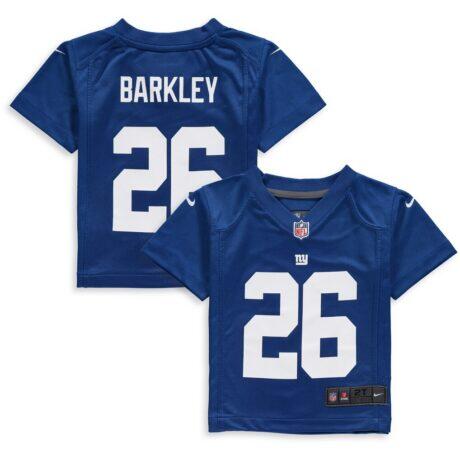 Saquon Barkley New York Giants Nike Toddler Game Jersey - - Front View