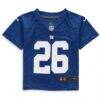 Saquon Barkley New York Giants Nike Toddler Game Jersey - - Side View