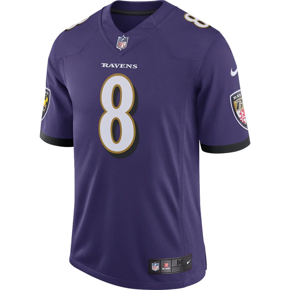 Lamar Jackson Baltimore Ravens Nike Speed Machine Limited Jersey