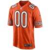 Chicago Bears Nike Youth Alternate Custom Game Jersey - Orange - Side View