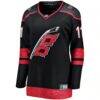 Jordan Staal Carolina Hurricanes Fashion7 Women's Alternate Breakaway Jersey - Black - Side View