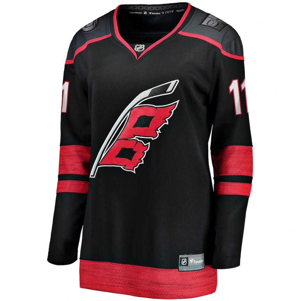 Jordan Staal Carolina Hurricanes Fashion7 Women's Alternate Breakaway Jersey