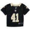 Alvin Kamara New Orleans Saints Nike Infant Team Player Game Jersey - Black - Side View