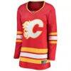 Calgary Flames Fashion7 Women's Home Breakaway Jersey - Red - Side View