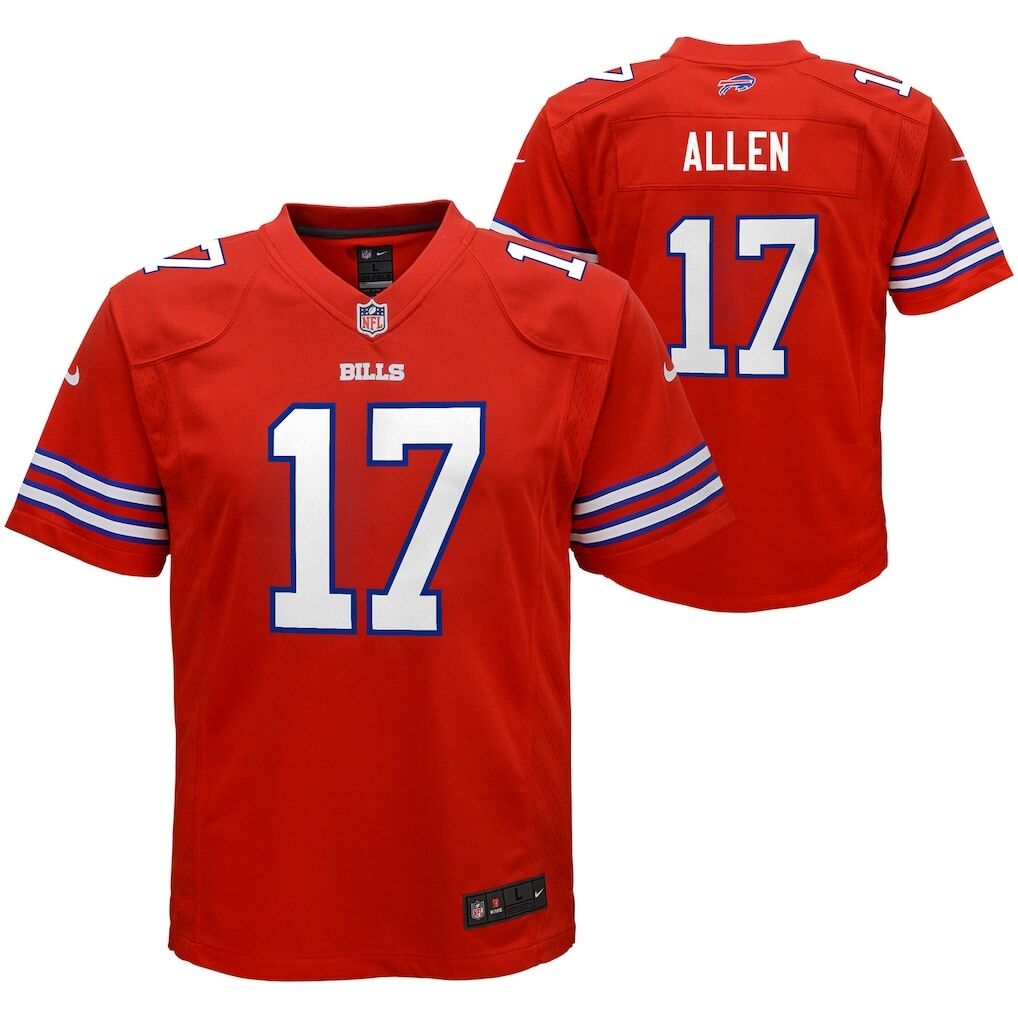 Josh Allen Buffalo Bills Nike Youth Game Jersey