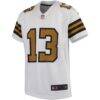 Michael Thomas New Orleans Saints Nike Youth Game Jersey - White - Side View