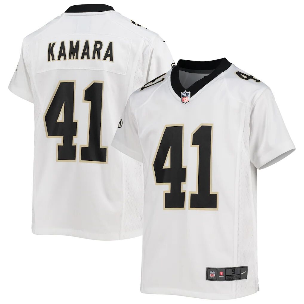 Alvin Kamara New Orleans Saints Nike Youth Game Jersey