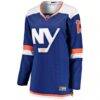 Mathew Barzal New York Islanders Fashion7 Women's Alternate Breakaway Jersey - Blue - Side View