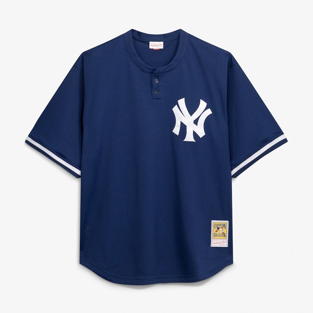 Don Mattingly New York Yankees Mitchell & Ness Cooperstown Collection Big & Tall Mesh Batting Practice Jersey