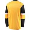 Pittsburgh Penguins Fashion7 Alternate Breakaway Jersey - Gold - Detail View