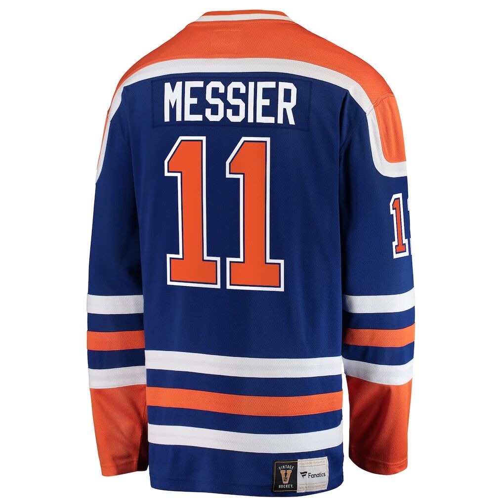 Mark Messier Edmonton Oilers Fashion7 Premier Breakaway Retired Player Jersey