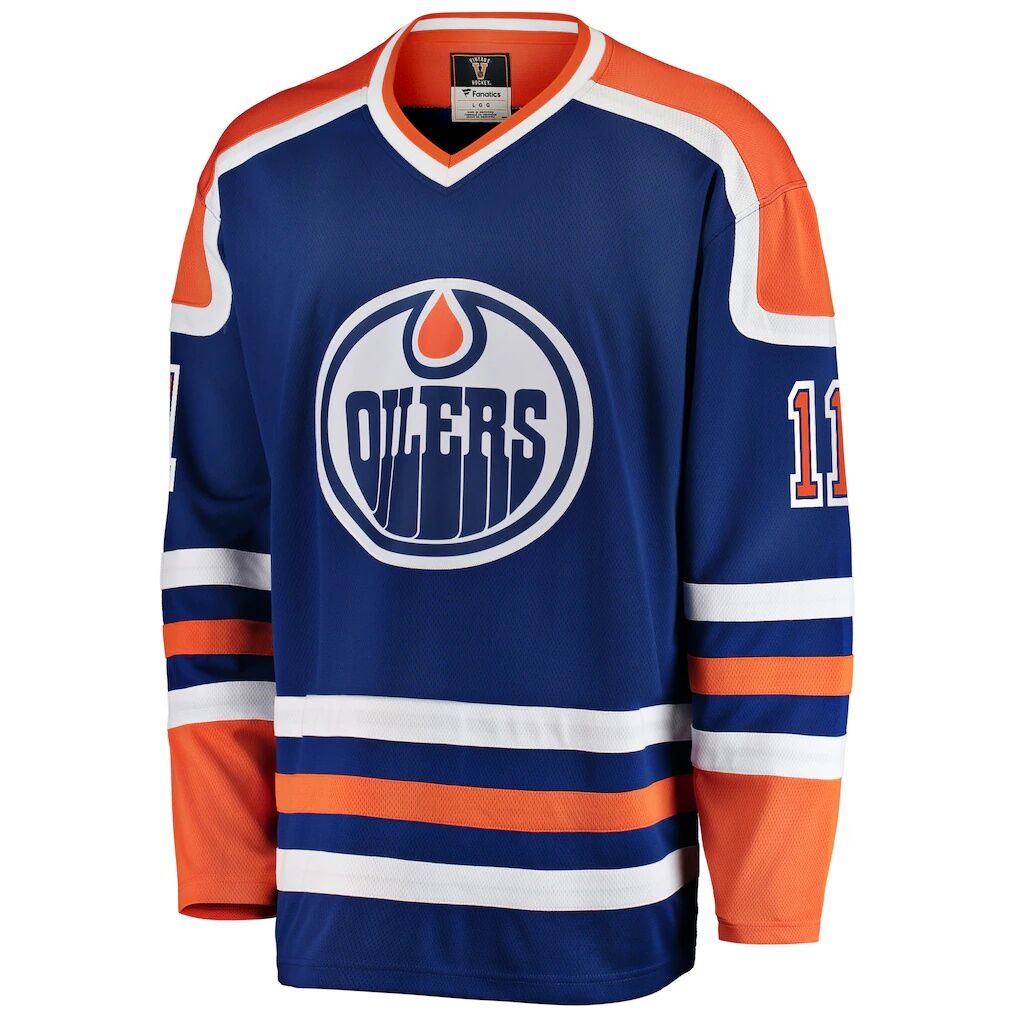 Mark Messier Edmonton Oilers Fashion7 Premier Breakaway Retired Player Jersey