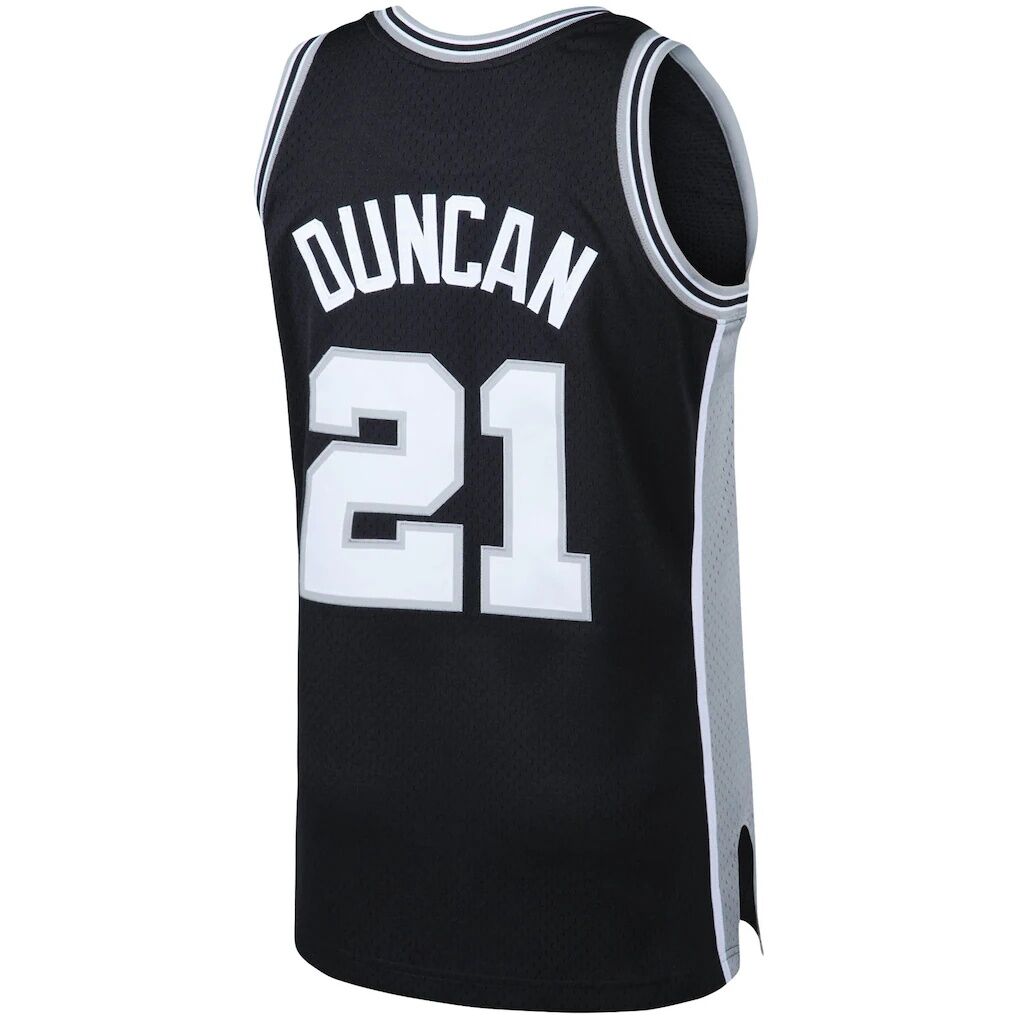 Tim Duncan San Antonio Spurs Mitchell & Ness 1998/99 Big & Tall Hardwood Classics Swingman Jersey