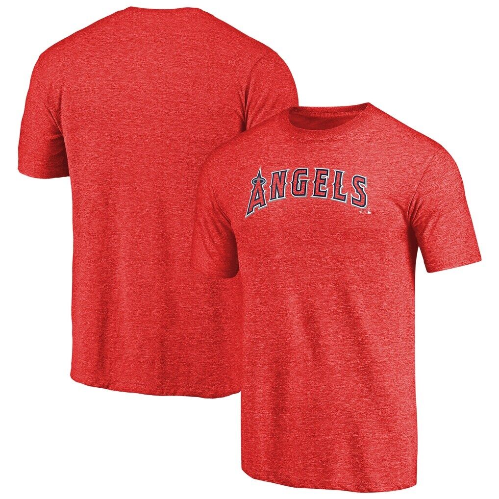 Los Angeles Angels Team Wordmark Tri-Blend T-Shirt